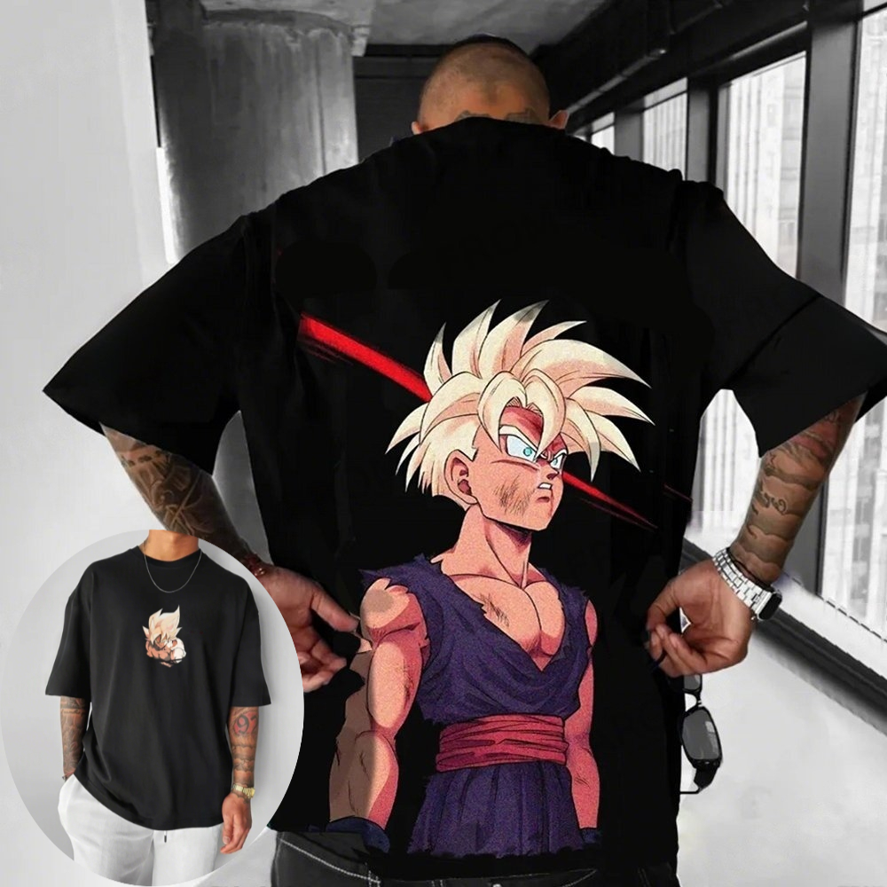 Cosplay Anime Basic - Dragon Ball Summer Men's T-Shirt Japanese