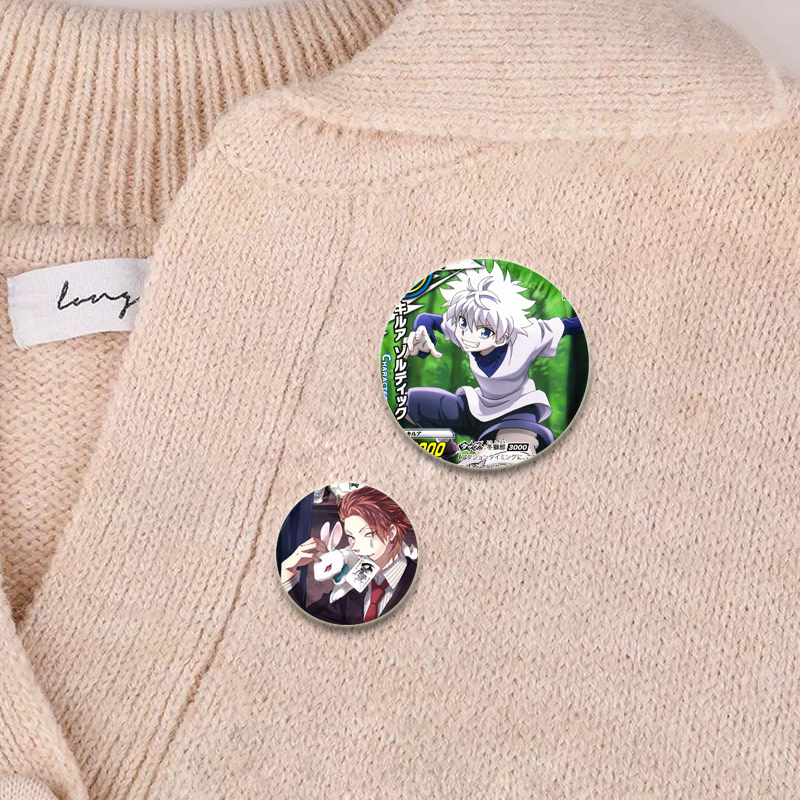 Hunter X Hunter Anime Brooch R - Cosplay Anime Killua Zoldyck のレビューと価格