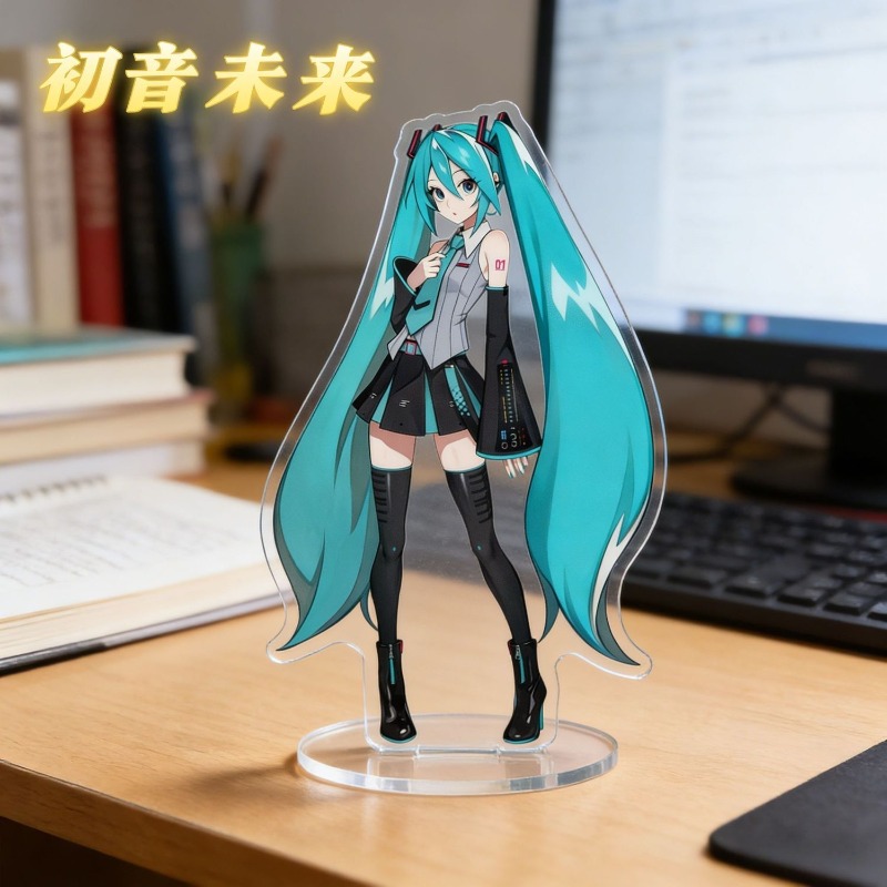 Hatsune Miku 10cm Acrylic Stan - Anime Cosplay Cute のレビューと価格