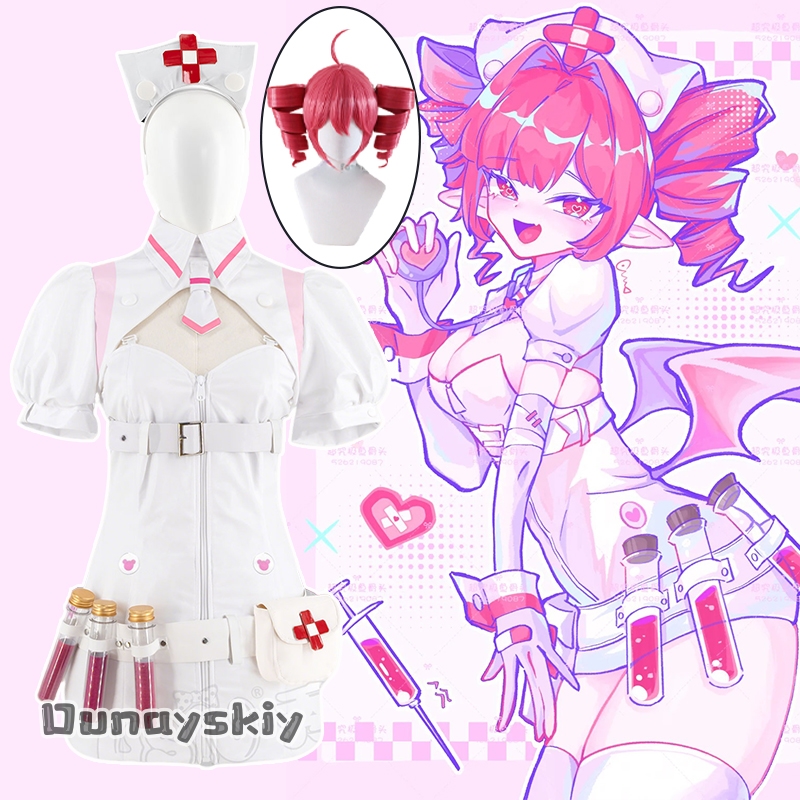 Buro Cosplay Costume Virtual I - Anime Cosplay Nurse のレビューと価格