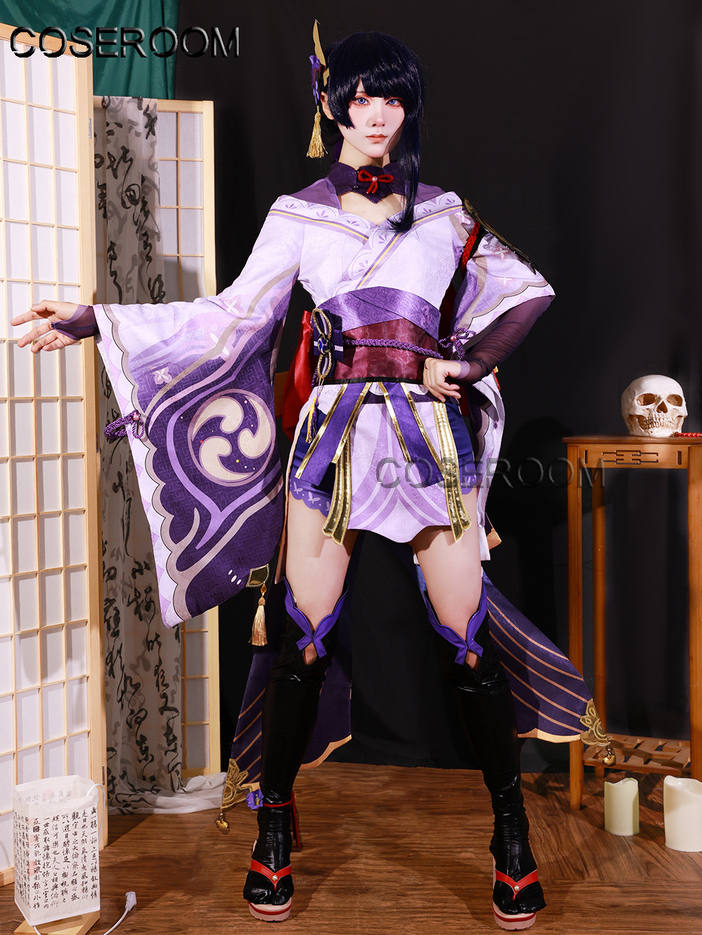 Game GenshinImpact 3D Raiden S - Anime Cosplay Outfit のレビューと価格