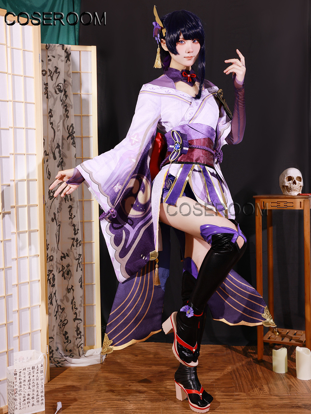 Game GenshinImpact 3D Raiden S - Anime Cosplay Outfit のレビューと価格