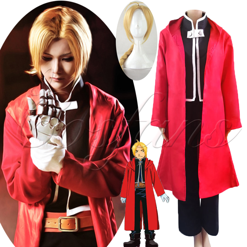 Anime Full Metal Alchemist Cos - Fullmetal Alchemist Coat のレビューと価格