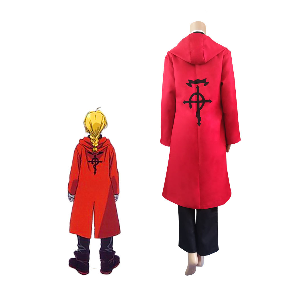 Anime Full Metal Alchemist Cos - Fullmetal Alchemist Coat のレビューと価格