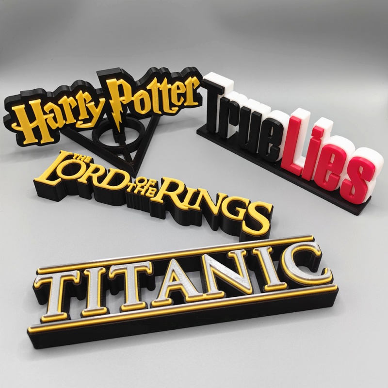 Classic Mo vie Title 3d Logo S - Anime Cosplay Title のレビューと価格