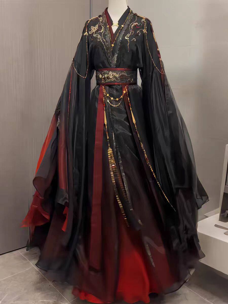 Unisex Ancient Chinese Xianxia - Anime Cosplay Outfit のレビューと価格