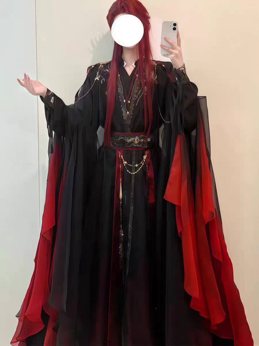 Unisex Ancient Chinese Xianxia - Anime Cosplay Outfit のレビューと価格