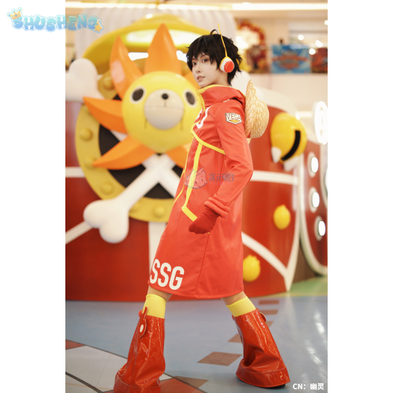 Monkey D Luffy Egghead Cospaly - Anime Cosplay Outfit のレビューと価格