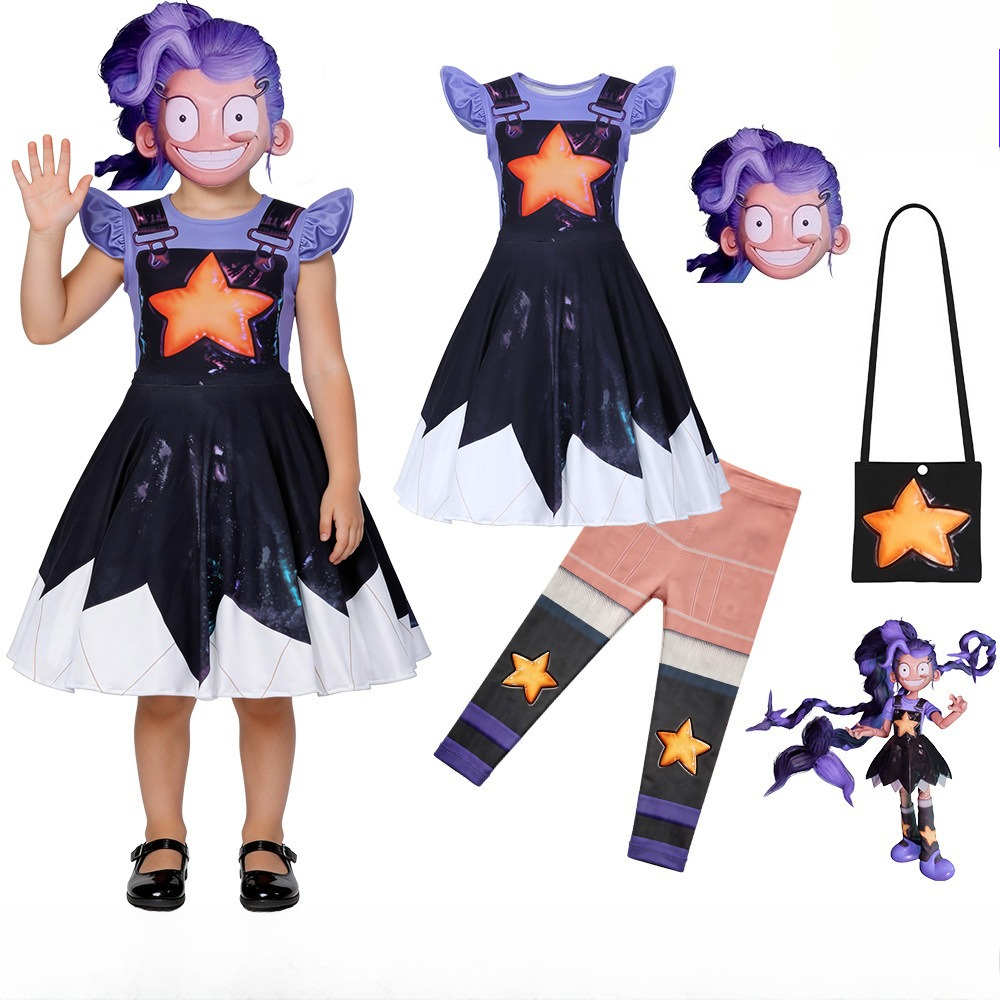 Lily Lovebraids Game Suit Unif - Anime Cosplay Outfit のレビューと価格