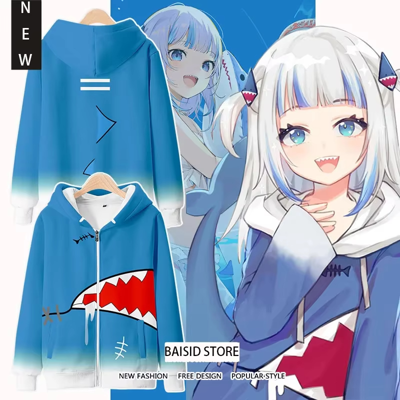 anime Gawr Gura cosplay 3D Pri - Cosplay Anime Basic のレビューと価格