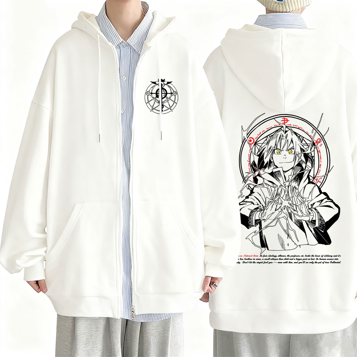 Anime Fullmetal Alchemist Zipp - Fullmetal Alchemist Coat のレビューと価格