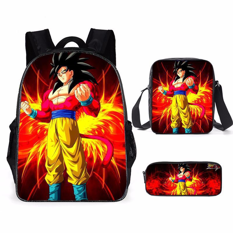 Kawaii Cartoon Saiyan Print Ba - Anime Cosplay Ai のレビューと価格