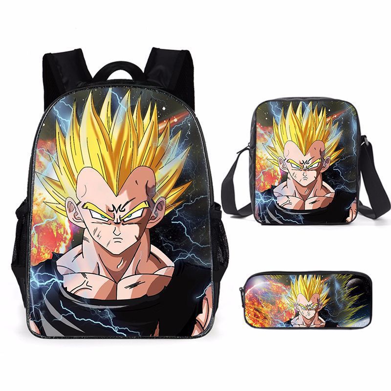 Kawaii Cartoon Saiyan Print Ba - Anime Cosplay Ai のレビューと価格