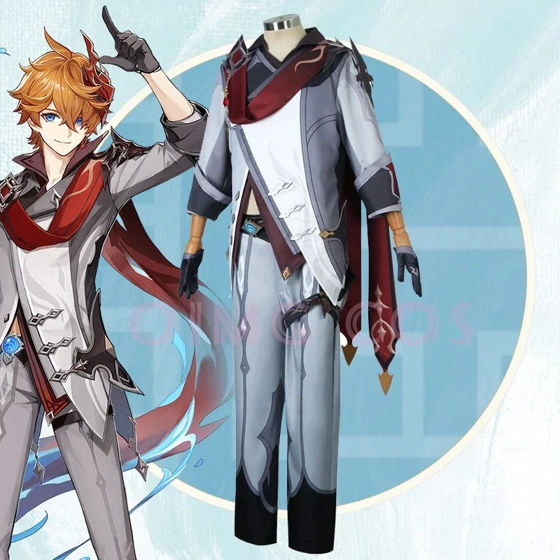 Genshin Impact Tartaglia Cospl - Anime Cosplay Outfit のレビューと価格