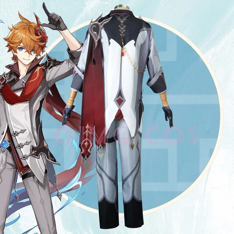 Genshin Impact Tartaglia Cospl - Anime Cosplay Outfit のレビューと価格