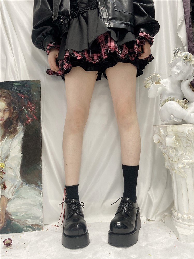 Japanese Harajuku Thick Bottom - Cosplay Anime Basic のレビューと価格