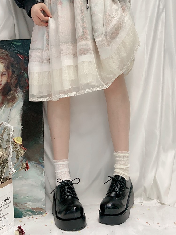 Japanese Harajuku Thick Bottom - Cosplay Anime Basic のレビューと価格