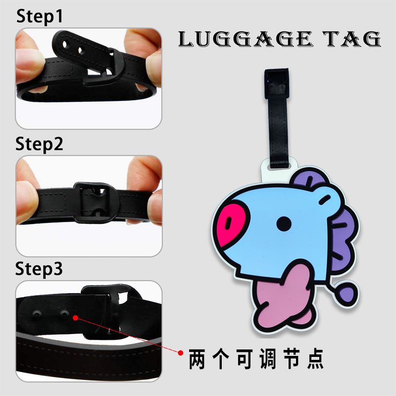 BT21 cartoon cute keychain Kaw - Cosplay Anime Online のレビューと価格