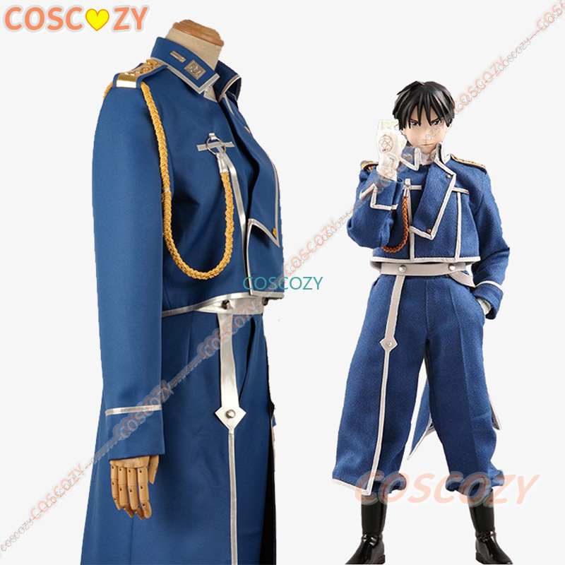 Roy Mustang Cosplay Costume An - Fullmetal Alchemist Coat のレビューと価格