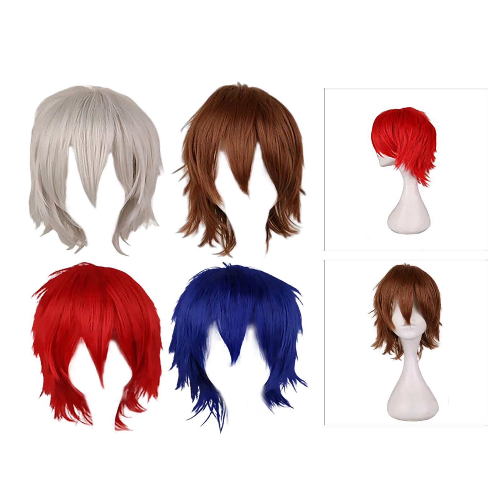Cosplay Short Wig, Layered Ani - Cosplay Anime Basic のレビューと価格