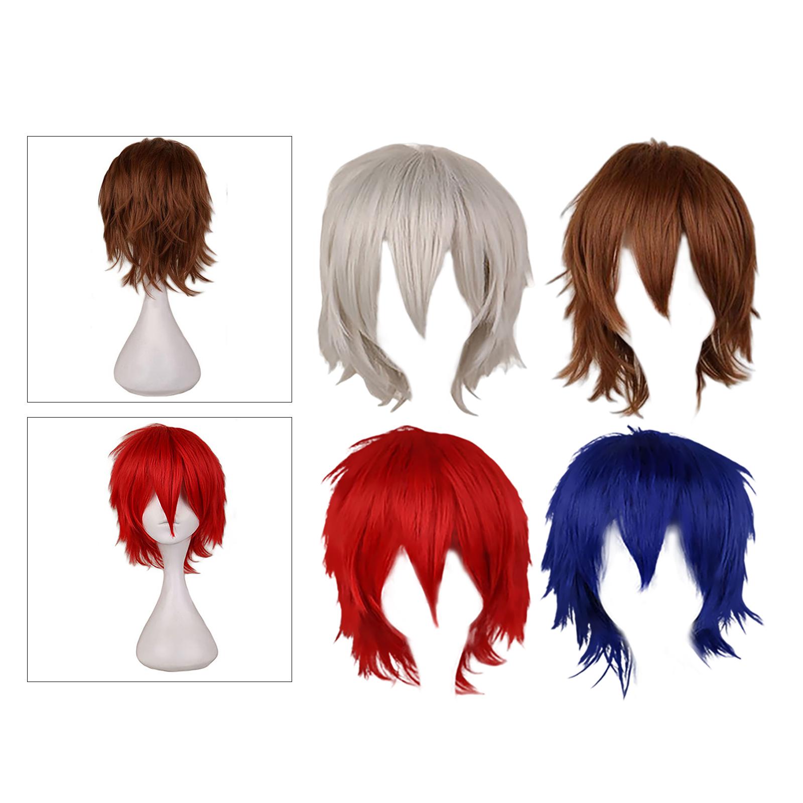 Cosplay Short Wig, Layered Ani - Cosplay Anime Basic のレビューと価格