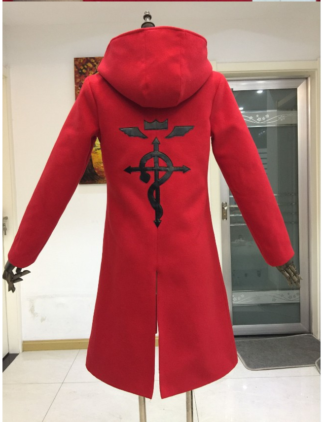 Anime Full Metal Alchemist Cos - Fullmetal Alchemist Coat のレビューと価格