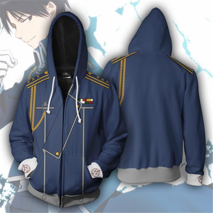 Anime Cosplay Sweatshirts Trac - Fullmetal Alchemist Coat のレビューと価格