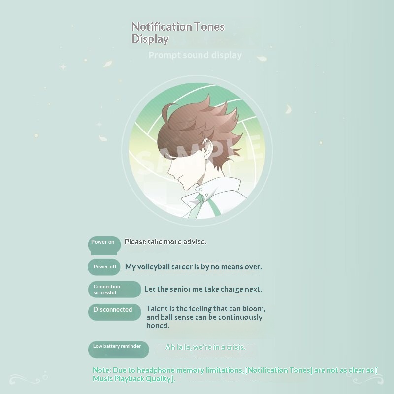 Oikawa Tooru Haikyuu  Wireless - Anime Cosplay Cute のレビューと価格