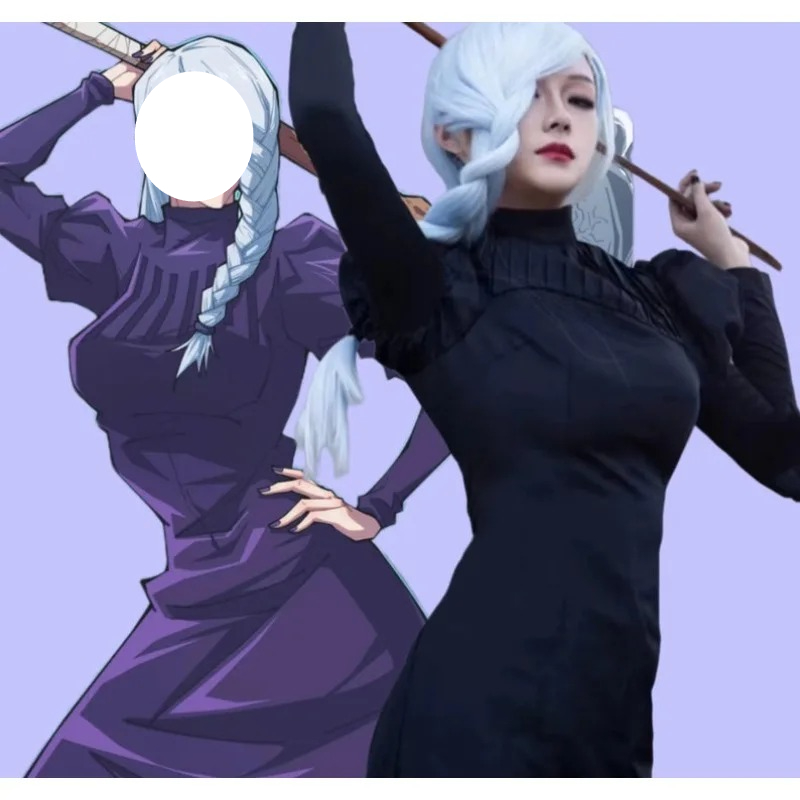 Anime Meimei Jujutsu Cosplay C - Anime Cosplay Black Girl のレビューと価格
