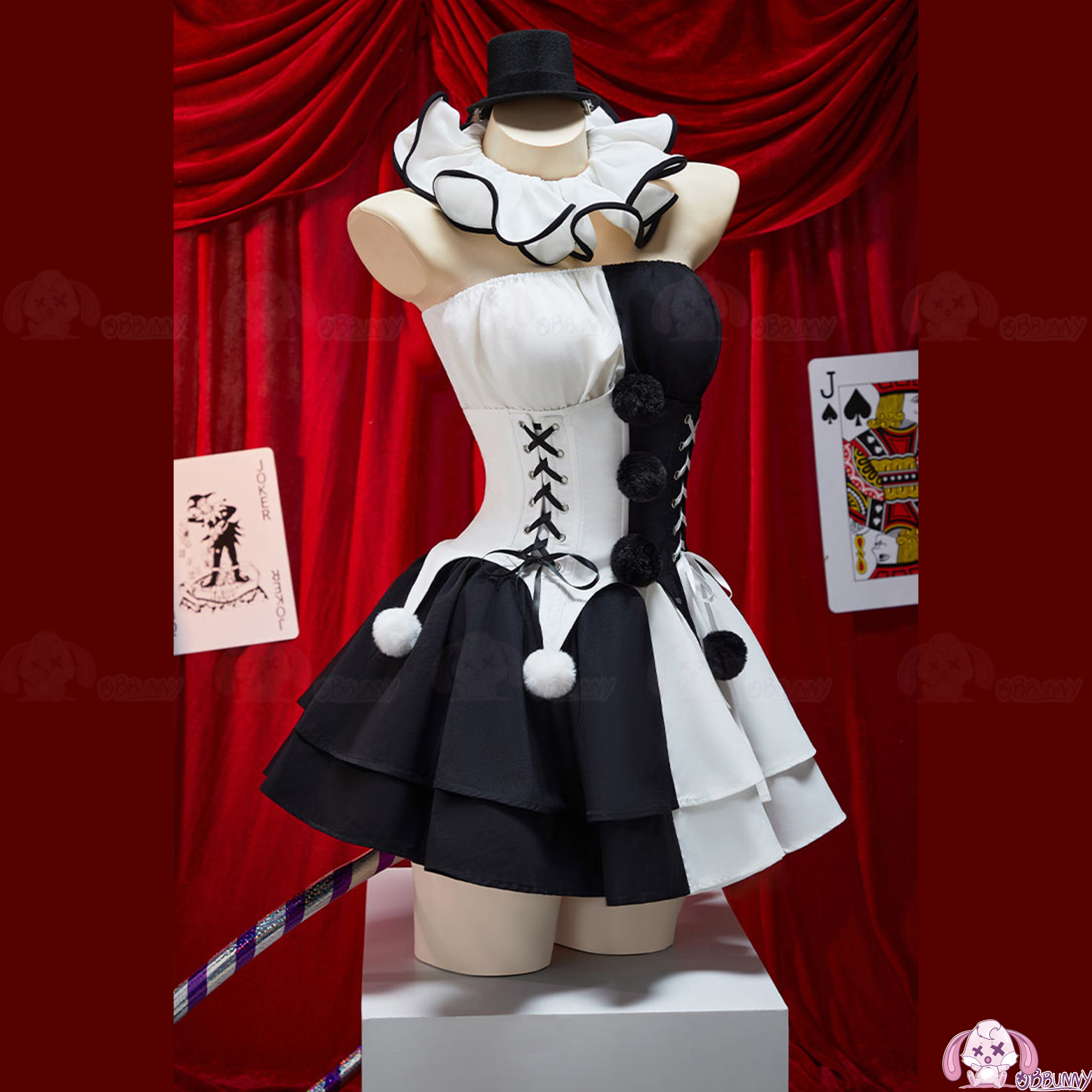 Movie Clown Cosplay Costume Te - Anime Cosplay Black Girl のレビューと価格