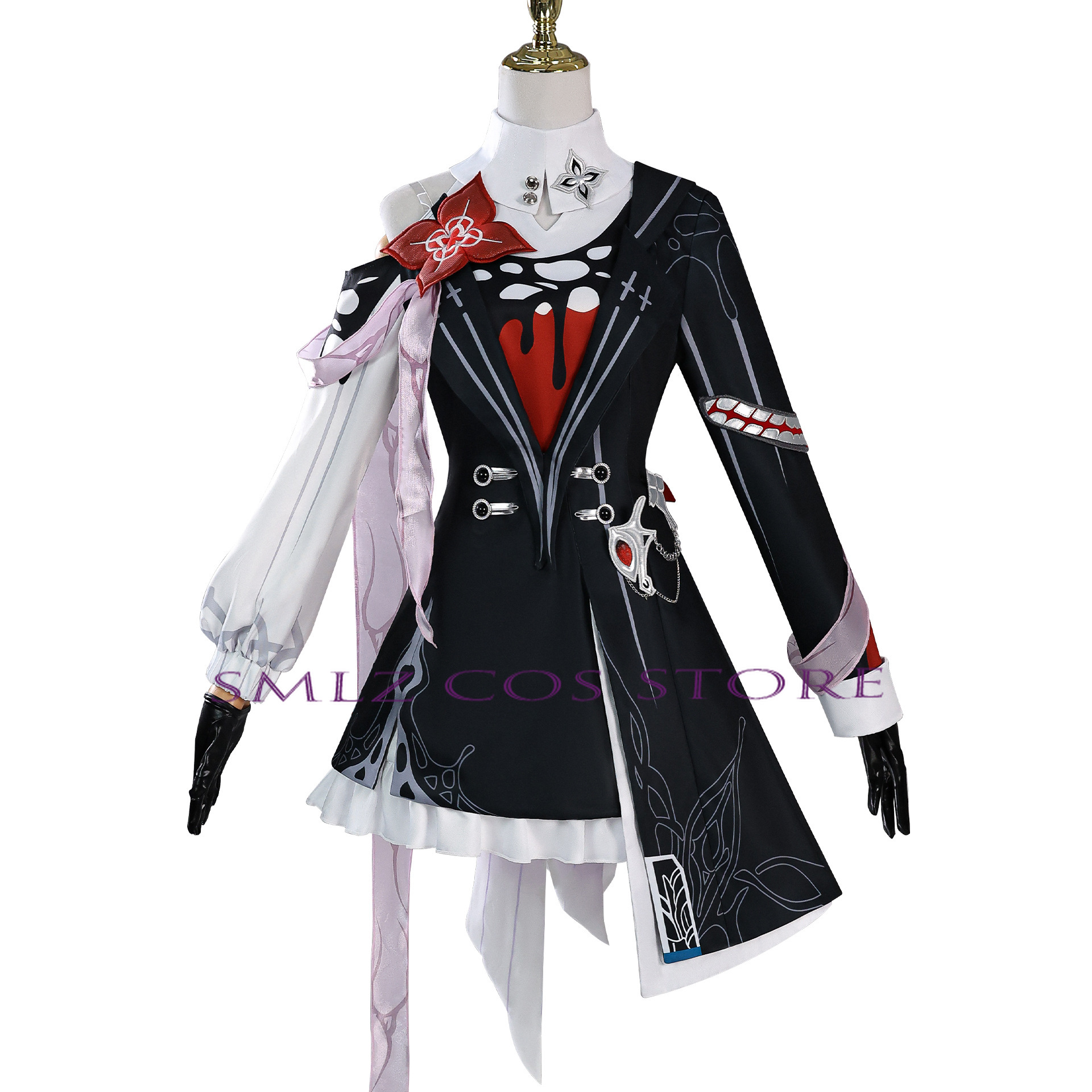 Newly Evernight Cosplay Honkai - Anime Cosplay Outfit のレビューと価格