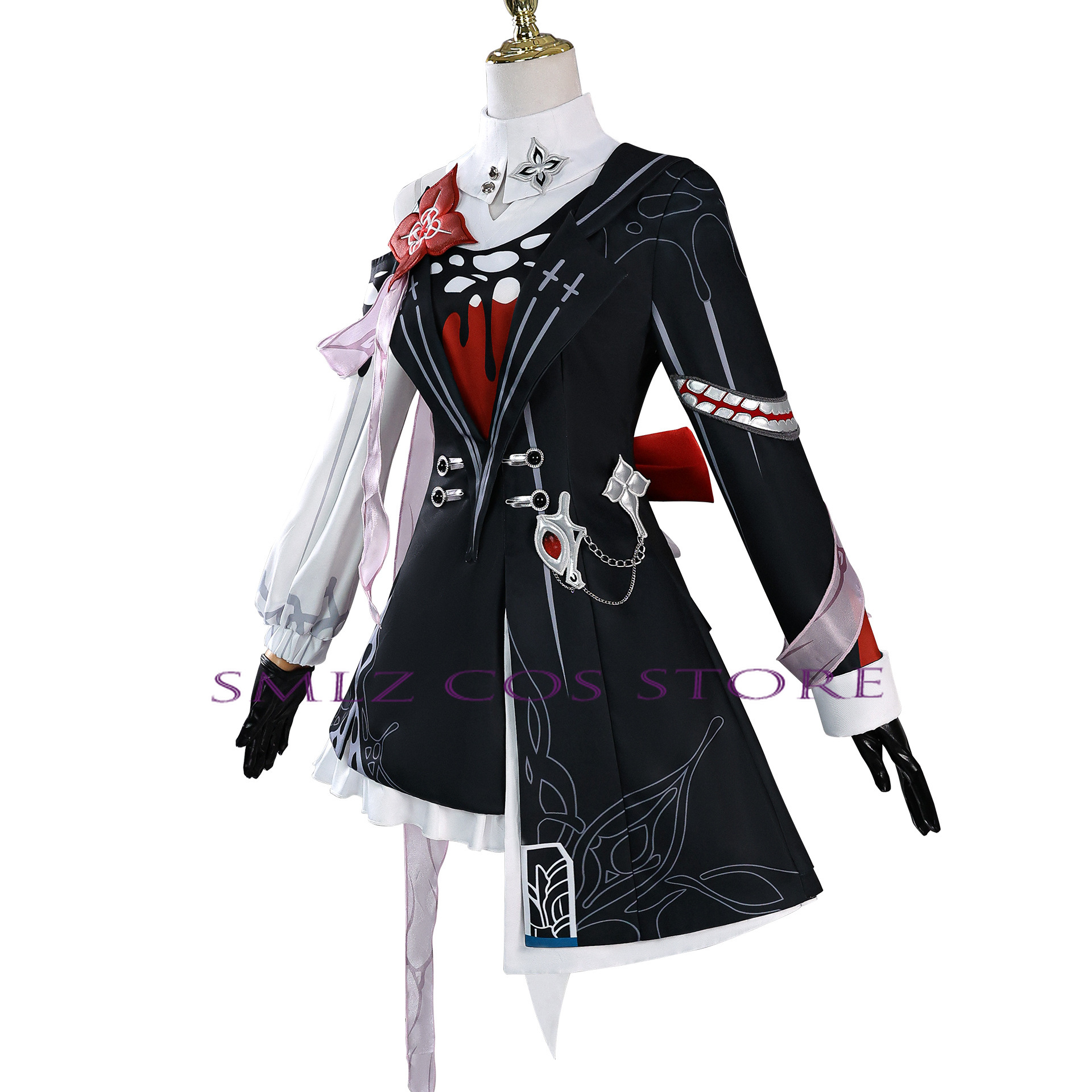 Newly Evernight Cosplay Honkai - Anime Cosplay Outfit のレビューと価格