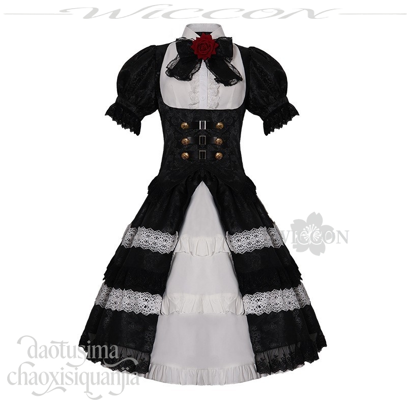 DATE A LIVE Tokisaki Kurumi Ni - Anime Cosplay Black Girl のレビューと価格