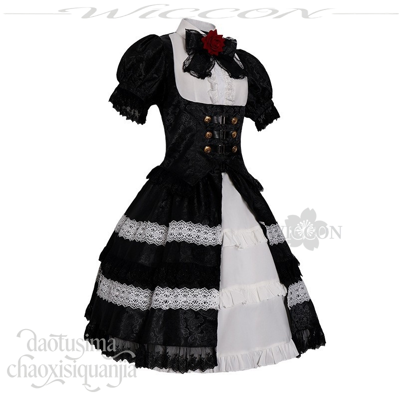 DATE A LIVE Tokisaki Kurumi Ni - Anime Cosplay Black Girl のレビューと価格