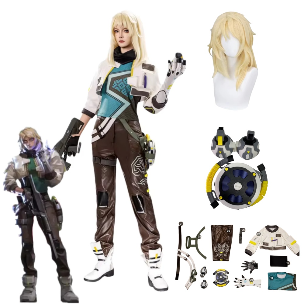 Deadlock Cosplay Costume Props - Anime Cosplay Outfit のレビューと価格