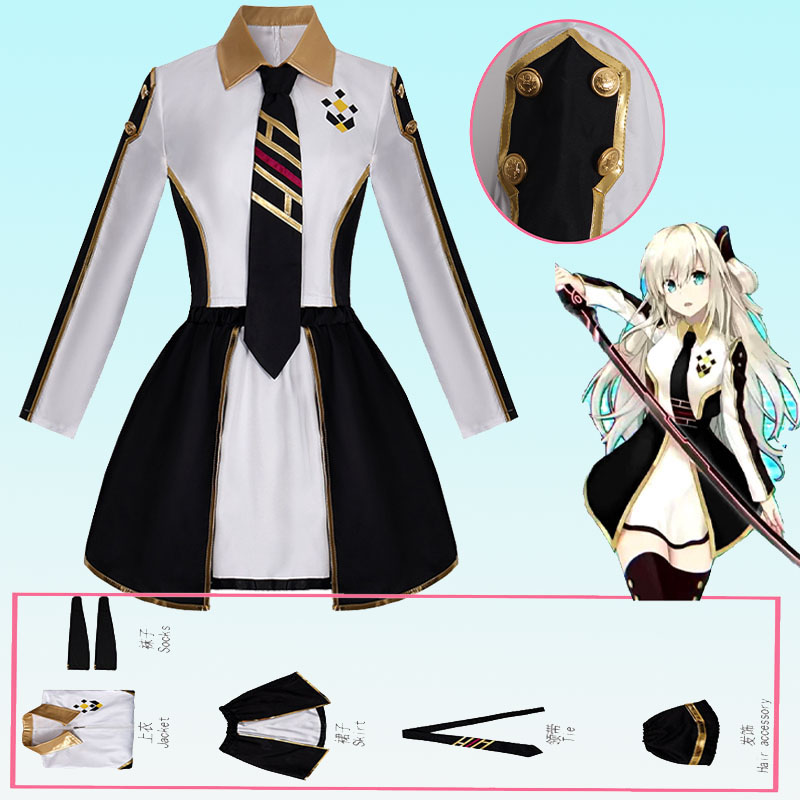Anime Womens Costume Cosplay S - Anime Cosplay Outfit のレビューと価格