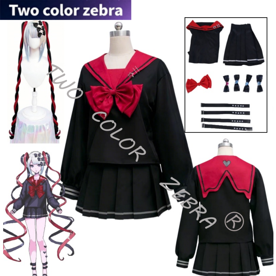 Needy Girl Overdose KAngel Cos - Anime Cosplay Black Girl のレビューと価格