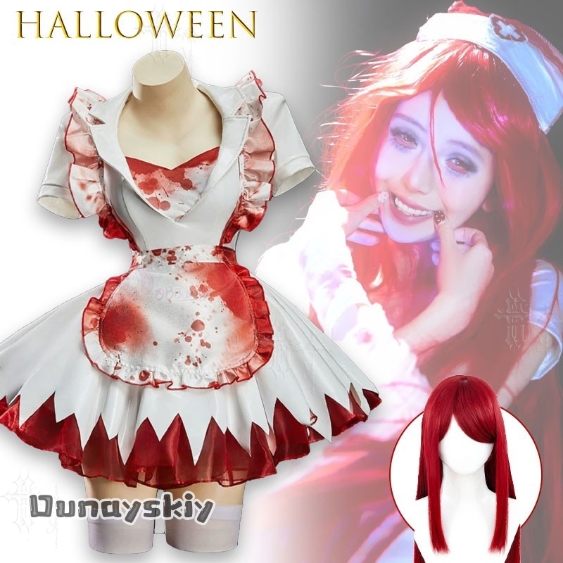 OHaYo%Bloody Nurse Fanart Hall - Anime Cosplay Nurse のレビューと価格