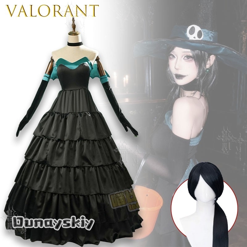 CR6.23*Valorant Halloween Sage - Anime Cosplay Nurse のレビューと価格