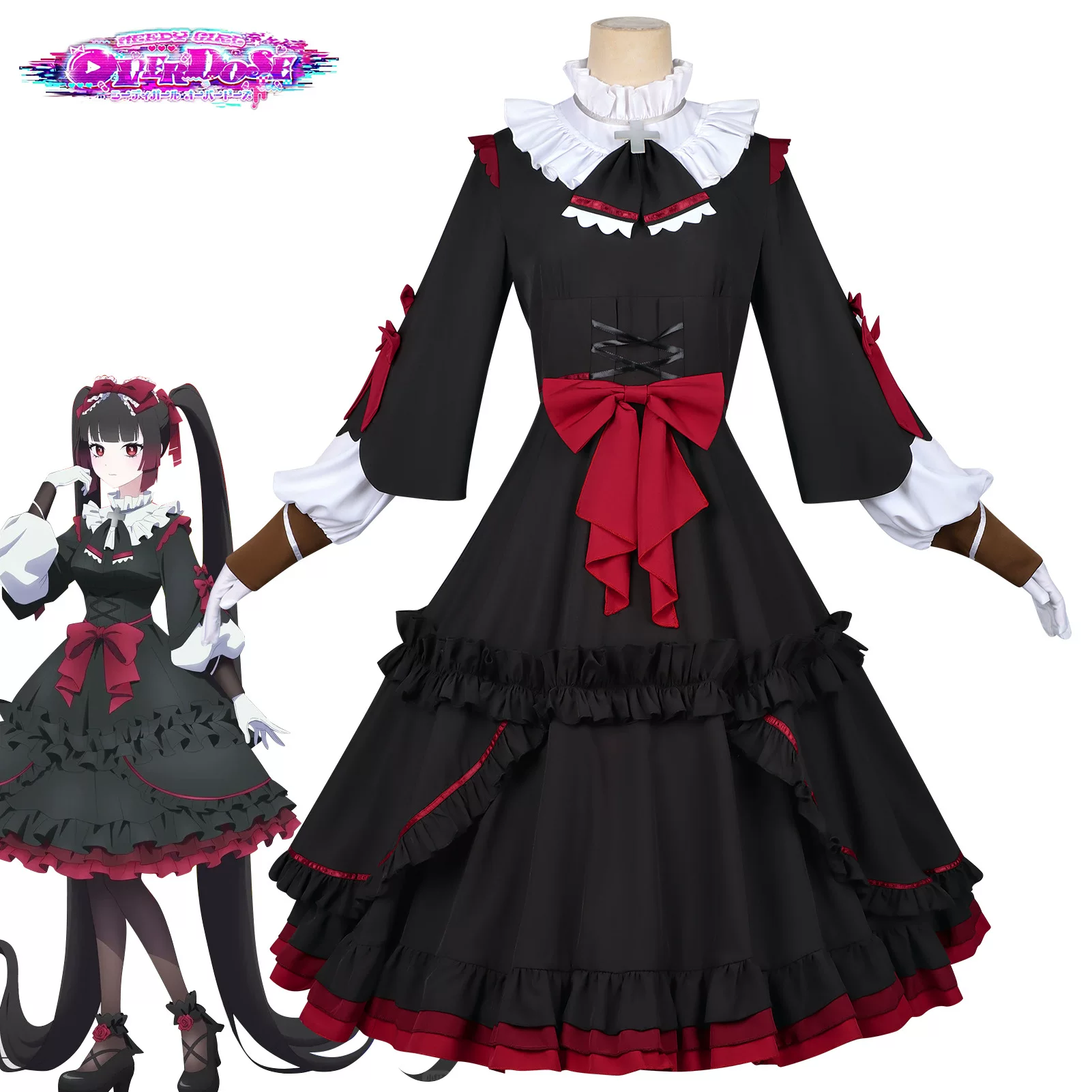 Anime Needy Girl Overdose Goku - Anime Cosplay Black Girl のレビューと価格