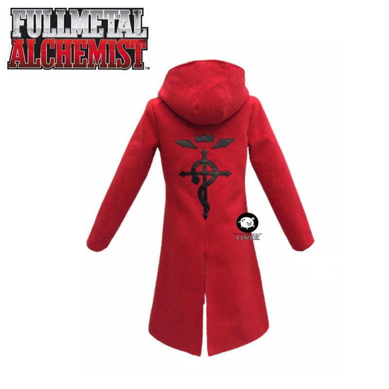 Anime Full Metal Alchemist Cos - Fullmetal Alchemist Coat のレビューと価格