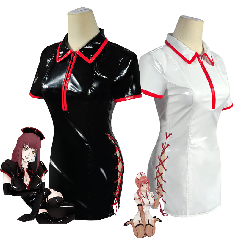 Anime Chainsaw Man Cosplay Cos - Anime Cosplay Nurse のレビューと価格