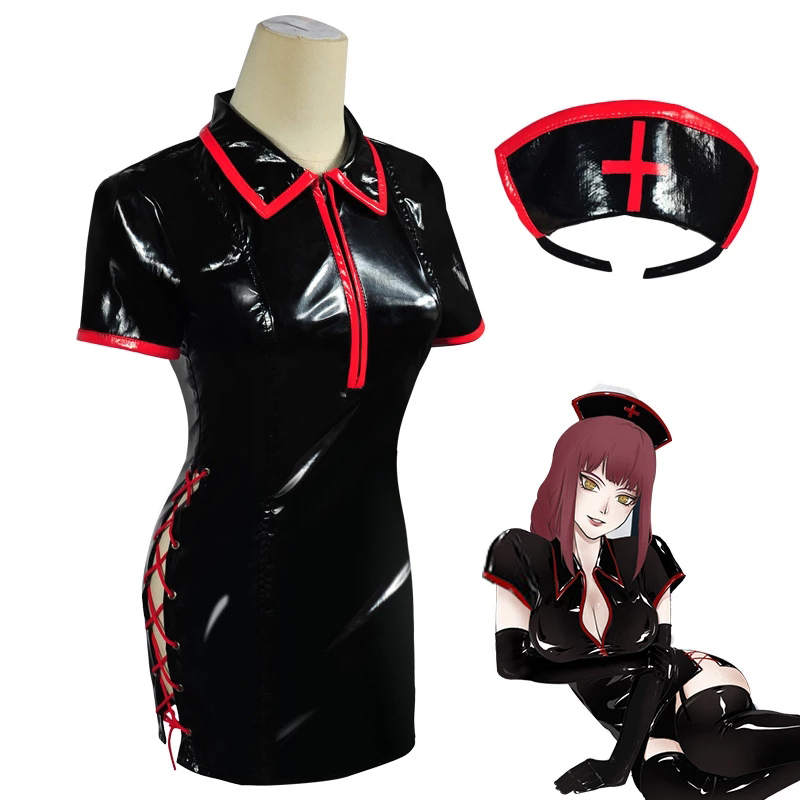 Anime Chainsaw Man Cosplay Cos - Anime Cosplay Nurse のレビューと価格