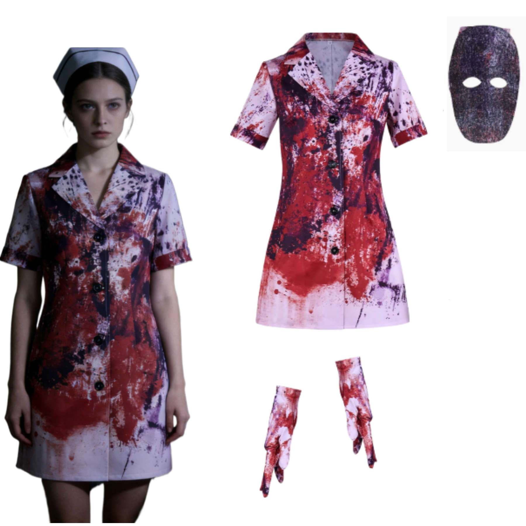 Movie Silent Hill Cosplay Cost - Anime Cosplay Nurse のレビューと価格