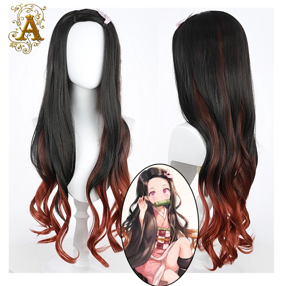 Black Dark Red Gradient Color  - Cosplay Anime Online のレビューと価格