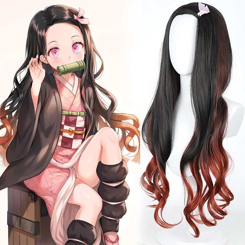 Black Dark Red Gradient Color  - Cosplay Anime Online のレビューと価格
