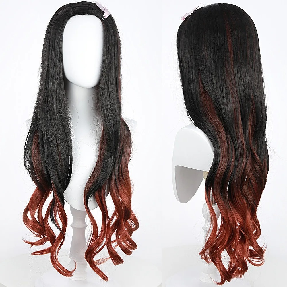 Black Dark Red Gradient Color  - Cosplay Anime Online のレビューと価格