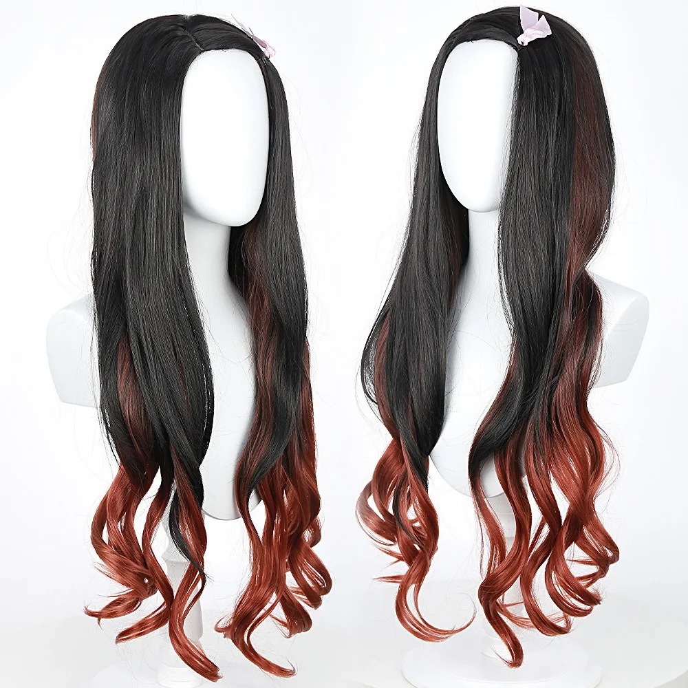 Black Dark Red Gradient Color  - Cosplay Anime Online のレビューと価格