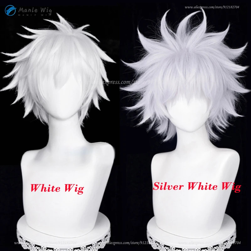 Type 2 /Silver White Zoldyck C - Cosplay Anime Killua Zoldyck のレビューと価格