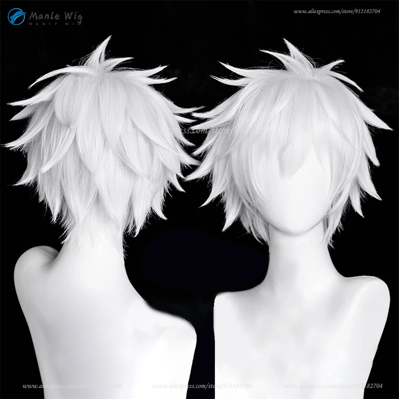 Type 2 /Silver White Zoldyck C - Cosplay Anime Killua Zoldyck のレビューと価格